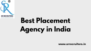 Best Placement Agency in India