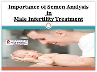 Importance of Semen Analysis in Male Infertility Treatment