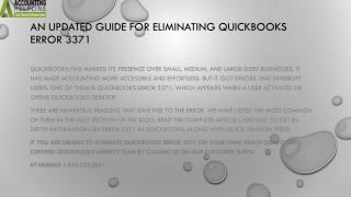 Complete guide to fix QuickBooks Error 3371 instantly