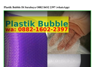Plastik Bubble Di Surabaya