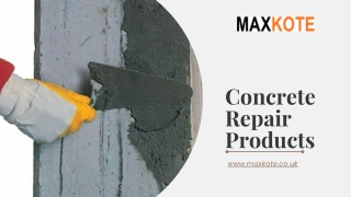 Concrete Repair Products