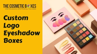 Custom Logo Eyeshadow Boxes