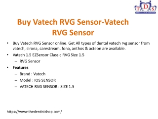 Buy Vatech RVG Sensor-Vatech RVG Sensor