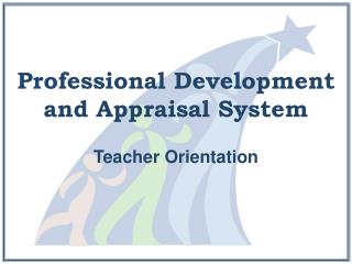 Professional Development and Appraisal System