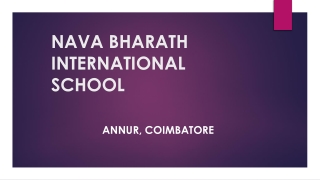 How Much Easy It Is To Choose A Good CBSE Schools In Coimbatore