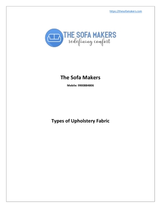Best sofa upholstery in bangalore