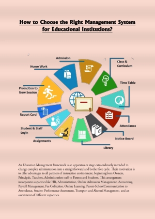 How to Choose the Right Management System for Educational Institutions
