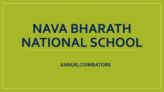 NAVA BHARATH NATIONAL SCHOOL ADMISSION