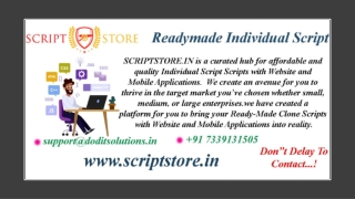 Best Individual Clone System - SCRIPTSTORE.IN