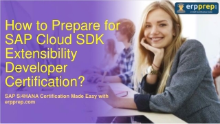 How to Prepare for SAP C_S4CDK_2022 Certification Exam