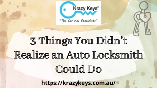 Experience Reliable Car Key Services by Krazy Keys | Car Key Specialists