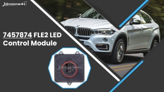 BMW 7457874 FLE2 LED Control Unit Module