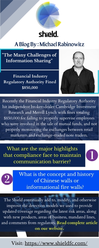 Shield - Information Sharing Affecting Financial Institutions