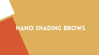 Nano Shading Brows - PPT