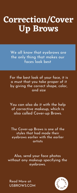 CorrectionCover Up Brows - Info