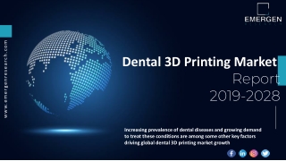 Dental 3D Printing Market ppt