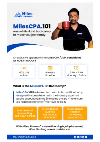 Miles101.CPA Bootcamp