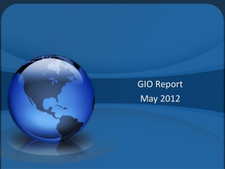 GIO Report May 2012