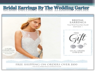 Bridal Earrings By The Wedding Garter