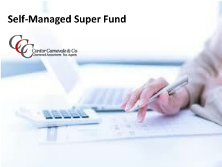 Use of Self-managed super fund (SMSF)