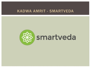 Kadwa Amrit | Smartveda