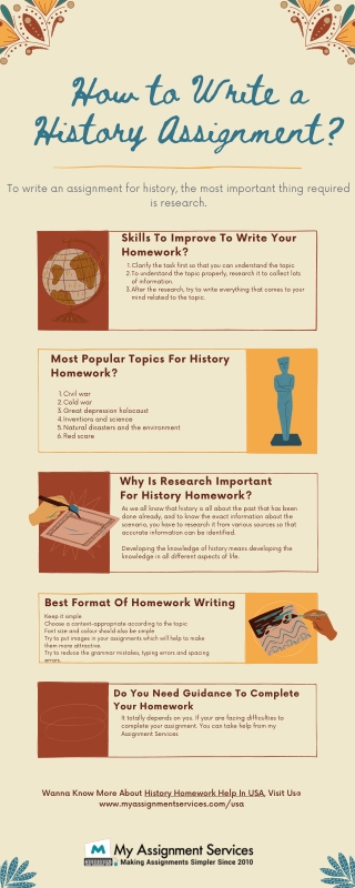 How to Write a History Homework- History Homework Help