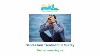 Depression Treatment in Surrey