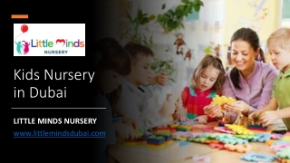 Kids Nursery in Dubai