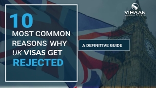 10 Most Common Reasons Why UK Visas Get Rejected – A Definitive Guide