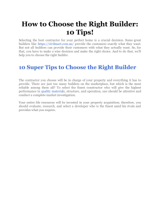 How to Choose the Right Builder_ 10 Tips!