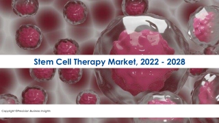 Global Stem Cell Therapy Market Trends and COVID-19 Impact Report 2022