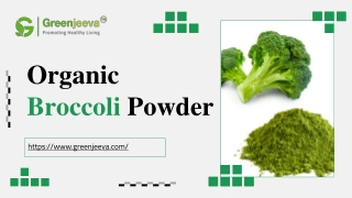 Organic Broccoli Powder