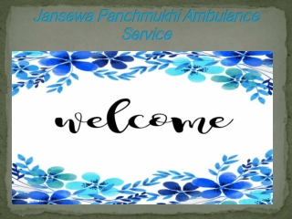 Jansewa Panchmukhi Ambulance Service in Sarat Bose Road, Kolkata