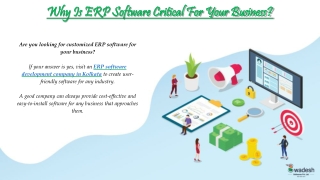 ERP software development company in Kolkata
