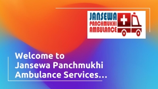 Jansewa Ambulance Service in Chattarpur and Chanakyapuri with Medical Facilities