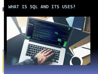 What Is SQL and Its use