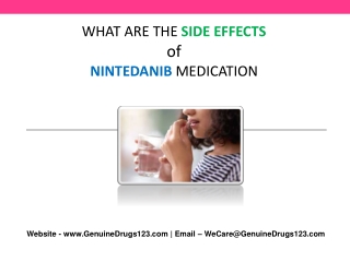 What are the side effects of the drug Nintedanib