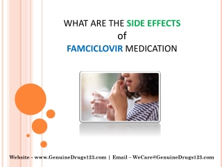 What are the Side effects of taking Famciclovir