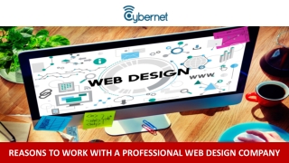 Reasons to Work with a Professional Web Design Company