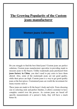 Buy wholesale Jeans for Women online in China at best price