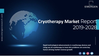 Cryotherapy Market ppt