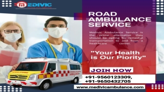 Medivic Ambulance Service in Ranchi and Hazaribagh- On Time Repatriation