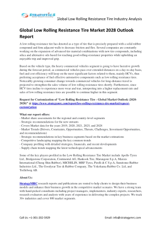 2028 Low Rolling Resistance Tire Market Country & Regional Analysis