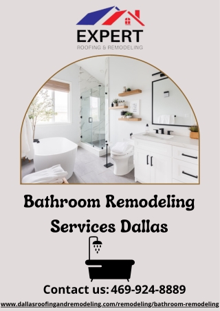 Bathroom Remodeling Services Dallas | Expert Roofing & Remodeling