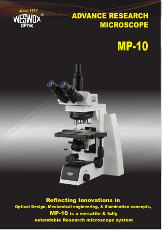 ADVANCE RESEARCH MICROSCOPE 1 MP-10