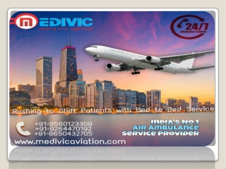 Grab Incredible Medical Service by Medivic Air Ambulance in Chennai