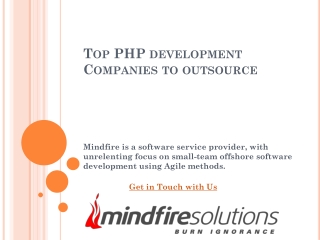 Top PHP development Companies to outsource