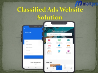 Classified Ads Website Solution