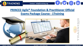PRINCE2 Agile® Foundation & Practitioner Official Exams Package Web Course 2022