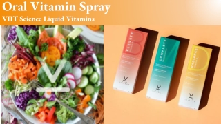 Oral Vitamin Spray - VIIT Science Liquid Vitamins